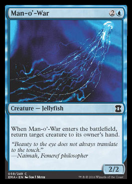 Man-o'-War (Eternal Masters) Near Mint Foil