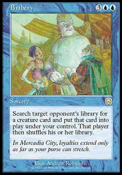 Bribery (Mercadian Masques) Near Mint