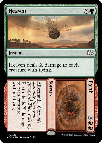 Heaven / Earth (Commander: March of the Machine) Near Mint