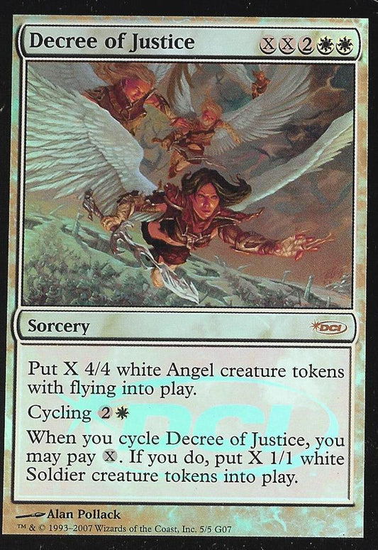 Decree of Justice (DCI Judge) (Promotional Cards) Near Mint