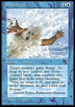 Snow Devil (Ice Age) Near Mint