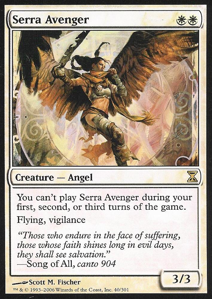 Serra Avenger (Time Spiral) Light Play