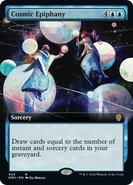 Cosmic Epiphany (Extended Art) (Dominaria United) Near Mint