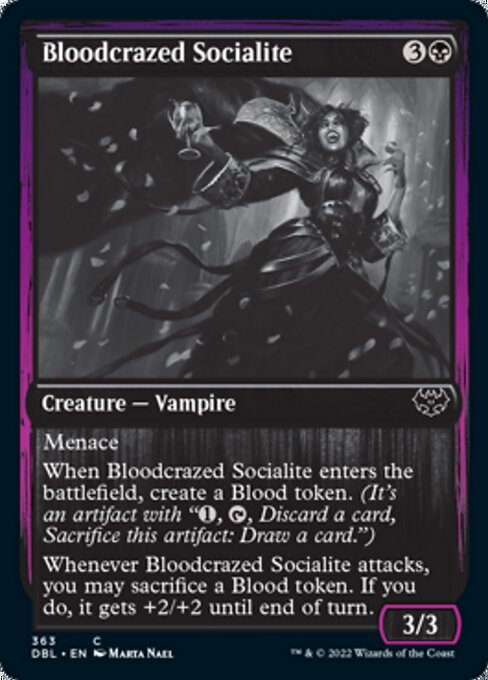 Bloodcrazed Socialite (Innistrad: Double Feature) Near Mint Foil