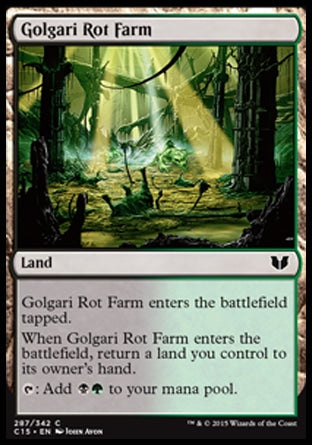 Golgari Rot Farm (Commander 2015) Near Mint