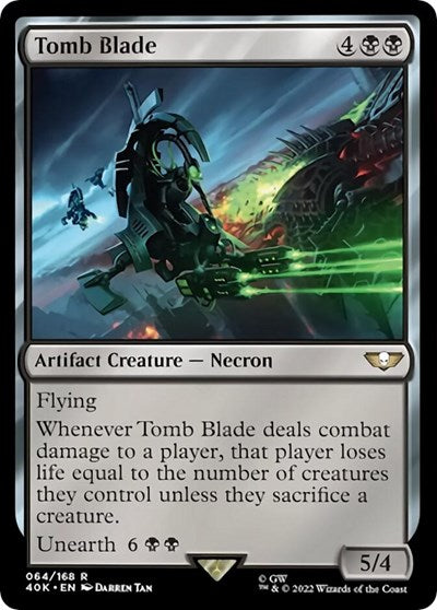 Tomb Blade (Surge Foil) (Universes Beyond: Warhammer 40K) Near Mint