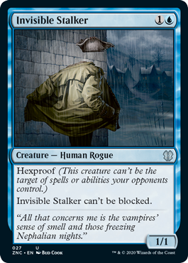 Invisible Stalker (Commander 2020 Zendikar Rising) Near Mint