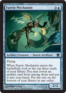 Faerie Mechanist (Modern Masters) Near Mint Foil