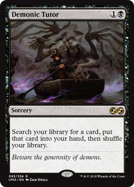 Demonic Tutor (Ultimate Masters) Near Mint