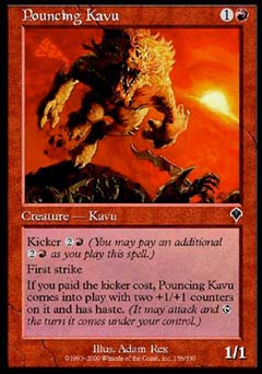 Pouncing Kavu (Invasion) Near Mint