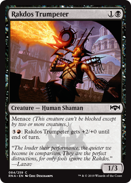 Rakdos Trumpeter (Ravnica Allegiance) Near Mint Foil