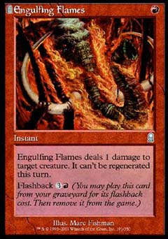 Engulfing Flames (Odyssey) Near Mint