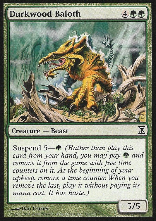 Durkwood Baloth (Time Spiral) Near Mint Japanese