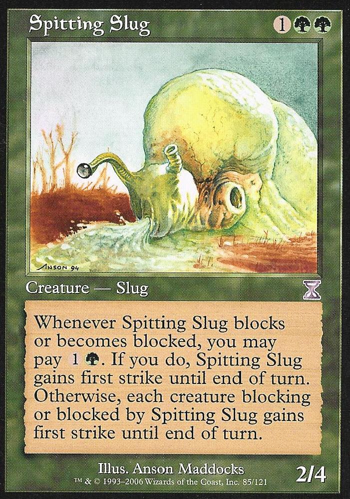 Spitting Slug (Time Spiral Time Shifted) Near Mint