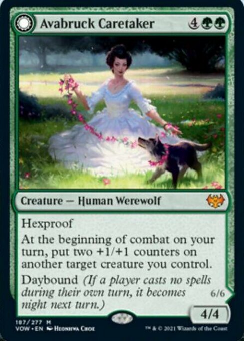 Avabruck Caretaker / Hollowhenge Huntmaster (Innistrad: Crimson Vow) Near Mint