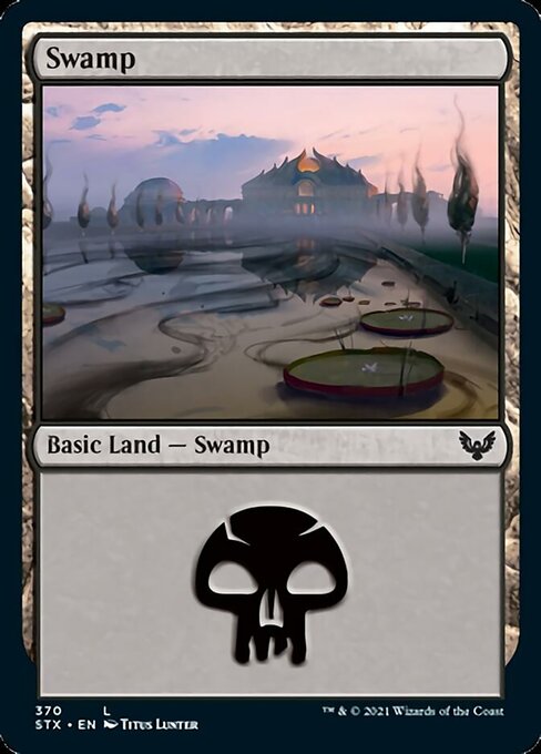 Swamp (370) (Strixhaven) Near Mint