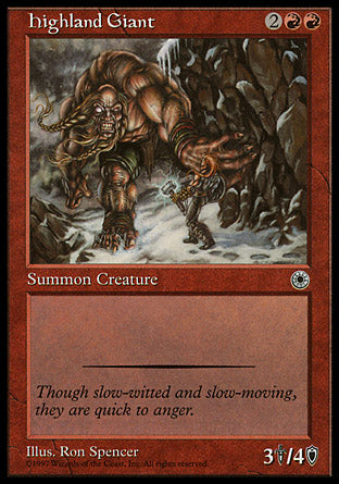 Highland Giant (Portal) Near Mint