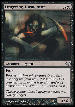 Lingering Tormentor (Eventide) Near Mint