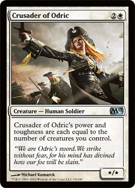 Crusader of Odric (Magic 2013 Core Set) Near Mint Foil