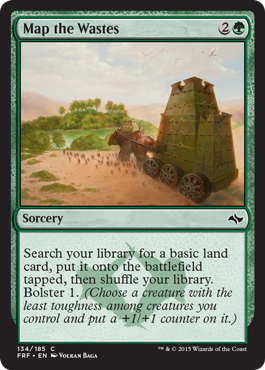 Map the Wastes (Fate Reforged) Near Mint