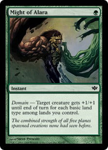 Might of Alara (Conflux) Near Mint Japanese