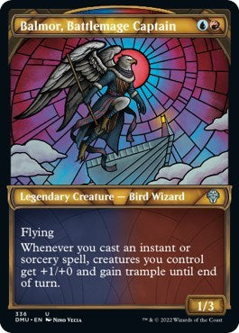 Balmor, Battlemage Captain (Textured Foil) (Dominaria United) Near Mint