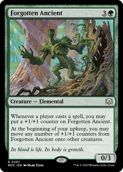 Forgotten Ancient (Commander: March of the Machine) Near Mint