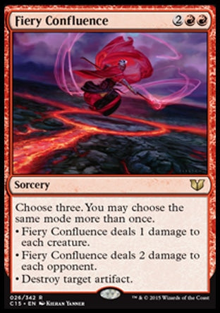 Fiery Confluence (Commander 2015) Near Mint