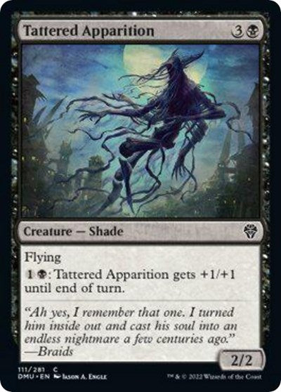 Tattered Apparition (Dominaria United) Near Mint Foil