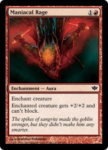 Maniacal Rage (Conflux) Near Mint Foil