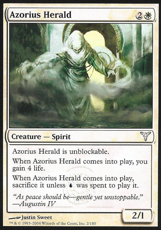 Azorius Herald (Dissension) Near Mint