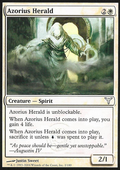 Azorius Herald (Dissension) Near Mint Foil