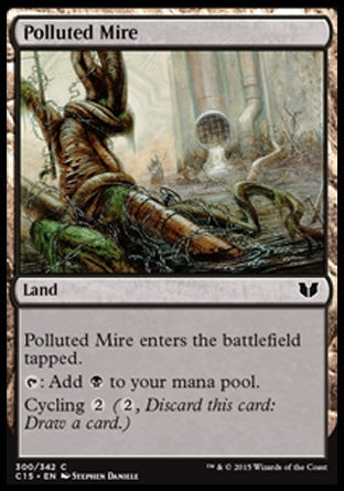 Polluted Mire (Commander 2015) Near Mint