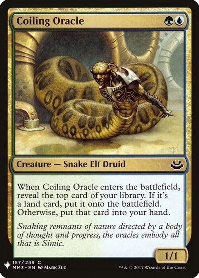 Coiling Oracle (Mystery Booster) Near Mint