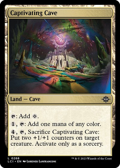 Captivating Cave (The Lost Caverns of Ixalan) Near Mint Foil