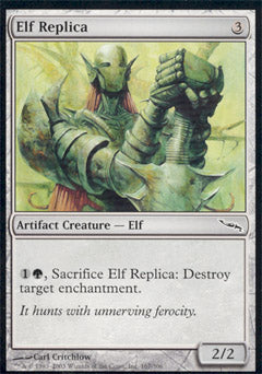 Elf Replica (Mirrodin) Light Play Foil