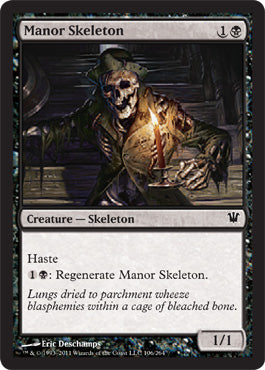 Manor Skeleton (Innistrad) Near Mint Foil