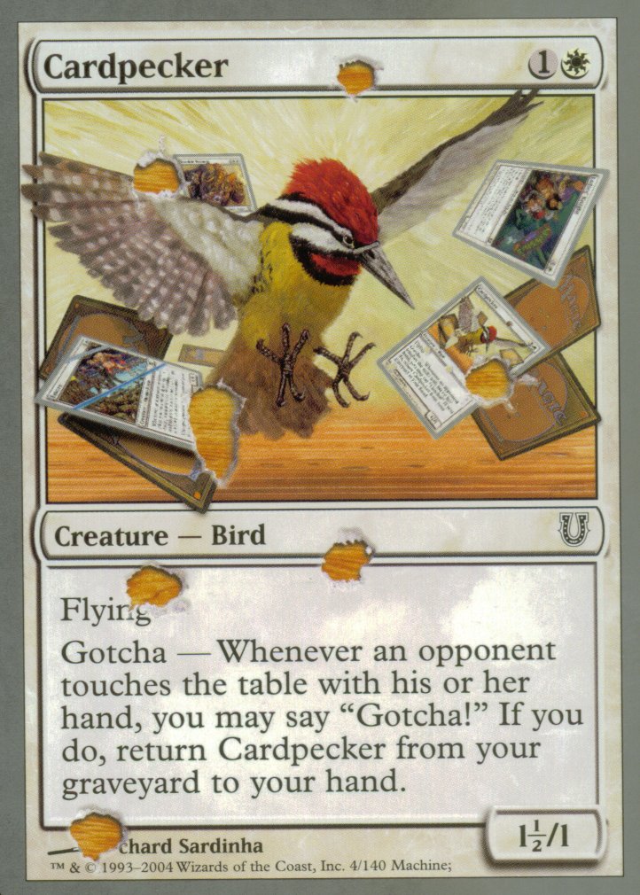 Cardpecker (Unhinged) Near Mint Foil