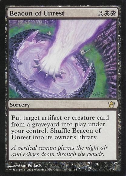 Beacon of Unrest (Fifth Dawn) Light Play