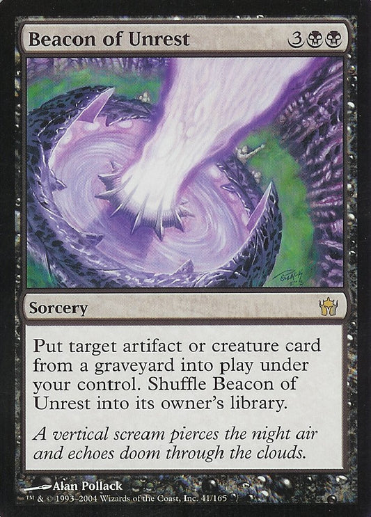 Beacon of Unrest (Fifth Dawn) Near Mint Foil