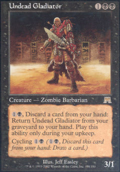 Undead Gladiator (Onslaught) Light Play