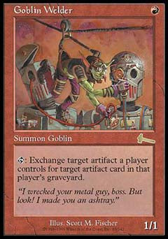 Goblin Welder (Urza's Legacy) Near Mint Foil
