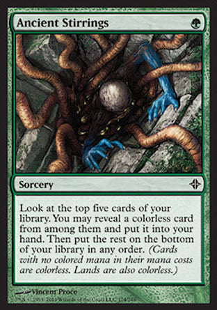 Ancient Stirrings (Rise of the Eldrazi) Near Mint