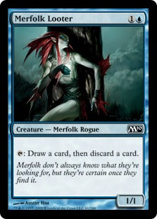 Merfolk Looter (Magic 2010 Core Set) Near Mint