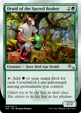 Druid of the Sacred Beaker (Unstable) Near Mint