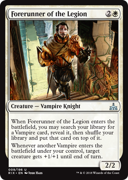 Forerunner of the Legion (Rivals of Ixalan) Near Mint