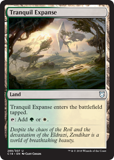 Tranquil Expanse (Commander 2018) Near Mint