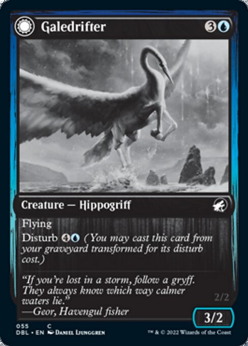 Galedrifter / Waildrifter (Innistrad: Double Feature) Near Mint