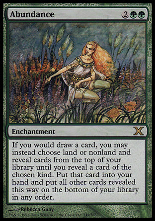 Abundance (10th Edition) Near Mint Foil