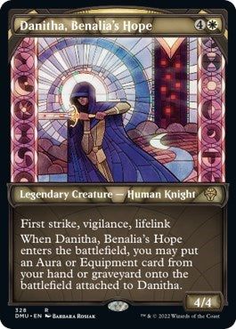 Danitha, Benalia's Hope (Textured Foil) (Dominaria United) Near Mint